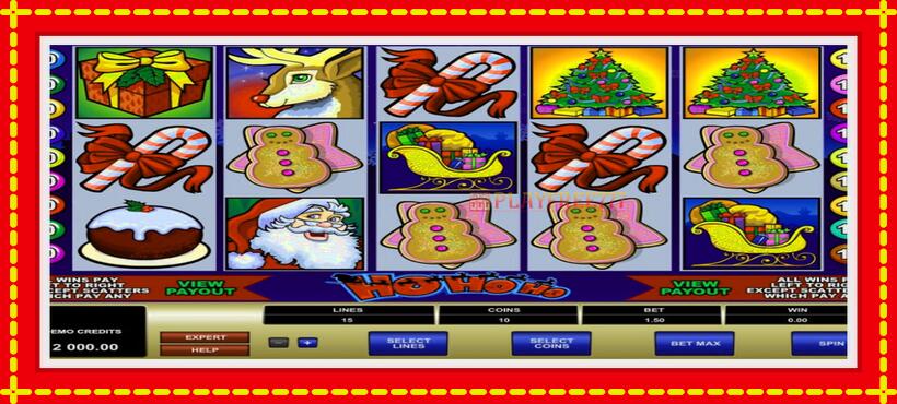 Slot machine Ho Ho Ho with access to free game online, picture 2