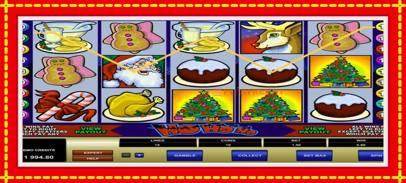 Slot machine Ho Ho Ho with access to free game online, picture 3