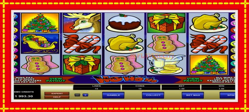 Slot machine Ho Ho Ho with access to free game online, picture 4