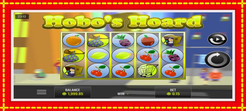 Slot machine Hobo’s Hoard with access to free game online, picture 1