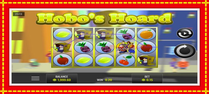 Slot machine Hobo’s Hoard with access to free game online, picture 2