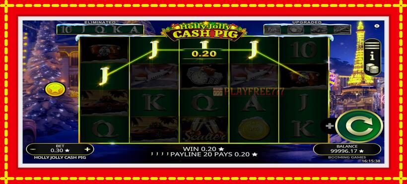 Slot machine Holly Jolly Cash Pig with access to free game online, picture 5