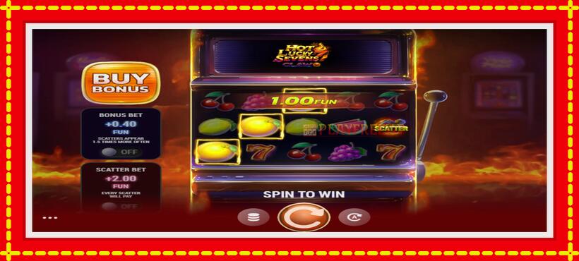 Slot machine Hot Lucky Sevens Claw with access to free game online, picture 2