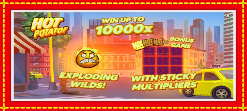 Slot machine Hot Potato! with access to free game online, picture 1