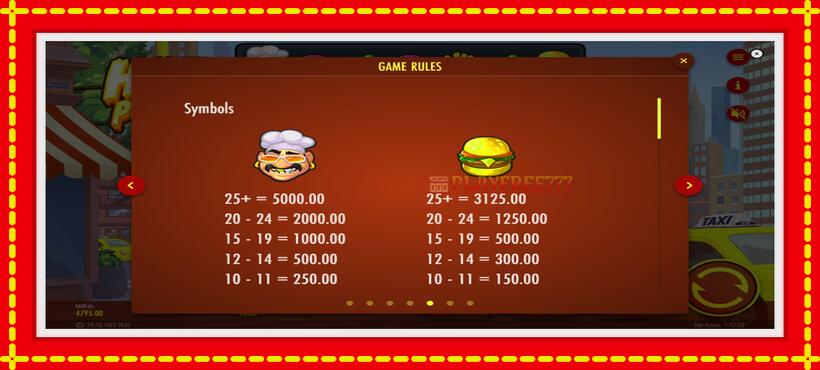 Slot machine Hot Potato! with access to free game online, picture 7