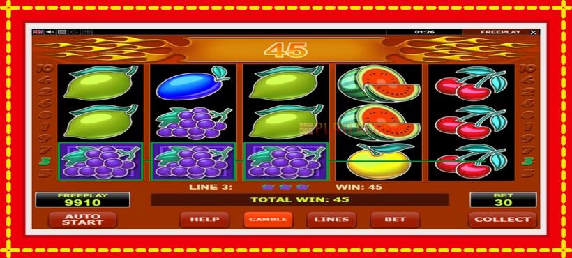 Slot machine Hot Star with access to free game online, picture 3