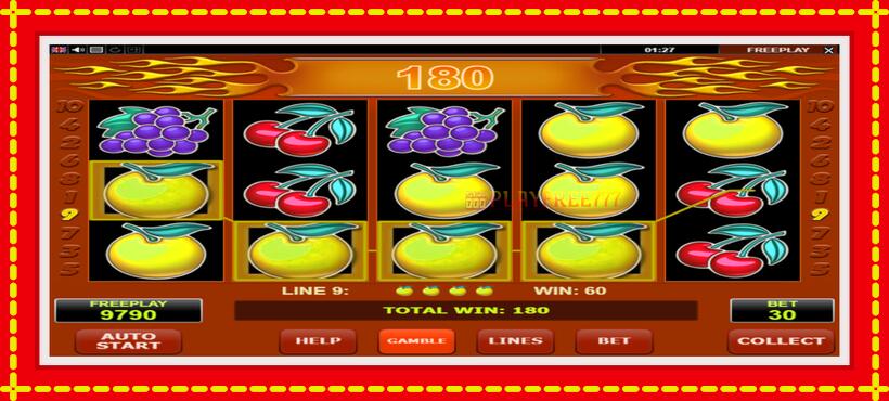 Slot machine Hot Star with access to free game online, picture 5