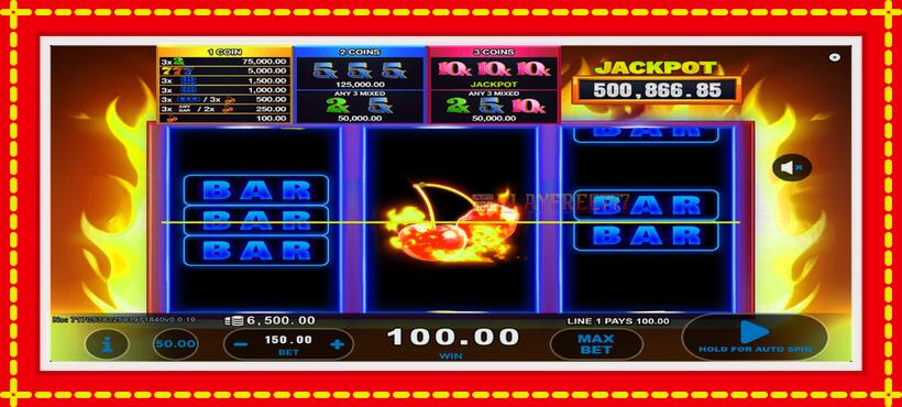 Slot machine Hot Times 10x with access to free game online, picture 3