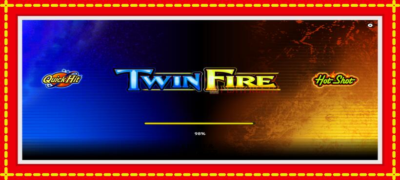 Slot machine HotShot TwinFire with access to free game online, picture 1