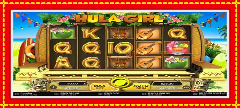 Slot machine Hula Girl with access to free game online, picture 2