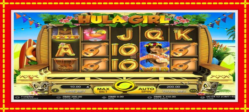 Slot machine Hula Girl with access to free game online, picture 4