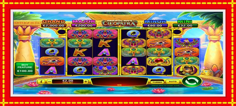 Slot machine Immortal Ways Cleopatra with access to free game online, picture 1