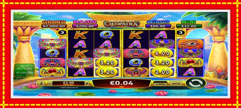 Slot machine Immortal Ways Cleopatra with access to free game online, picture 2