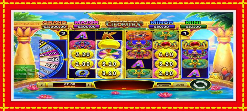 Slot machine Immortal Ways Cleopatra with access to free game online, picture 3