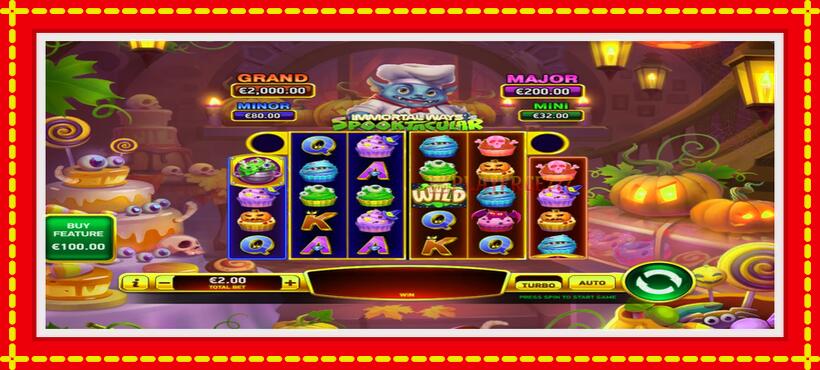 Slot machine Immortal Ways Spooktacular with access to free game online, picture 1