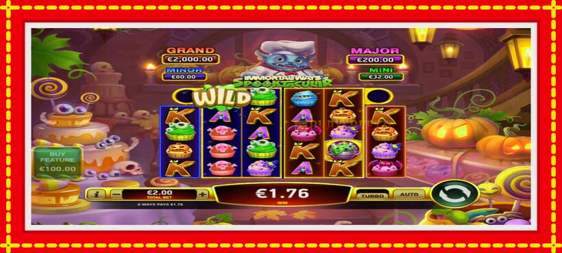 Slot machine Immortal Ways Spooktacular with access to free game online, picture 2