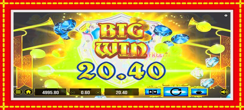 Slot machine Imperial Wild 5000 with access to free game online, picture 4