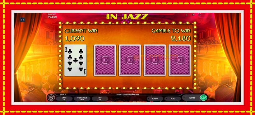 Slot machine In Jazz with access to free game online, picture 5