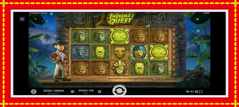 Slot machine Indiana’s Quest with access to free game online, picture 2