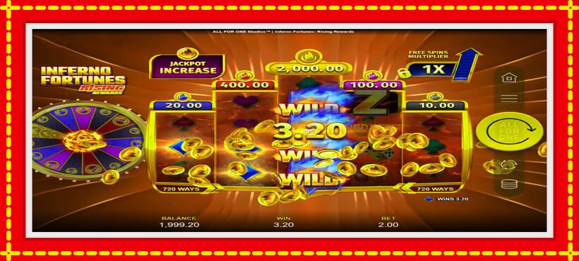 Slot machine Inferno Fortunes: Rising Rewards with access to free game online, picture 5