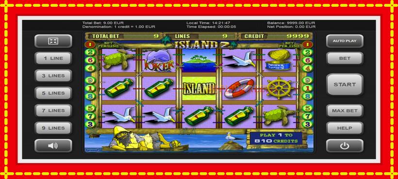 Slot machine Island 2 with access to free game online, picture 1