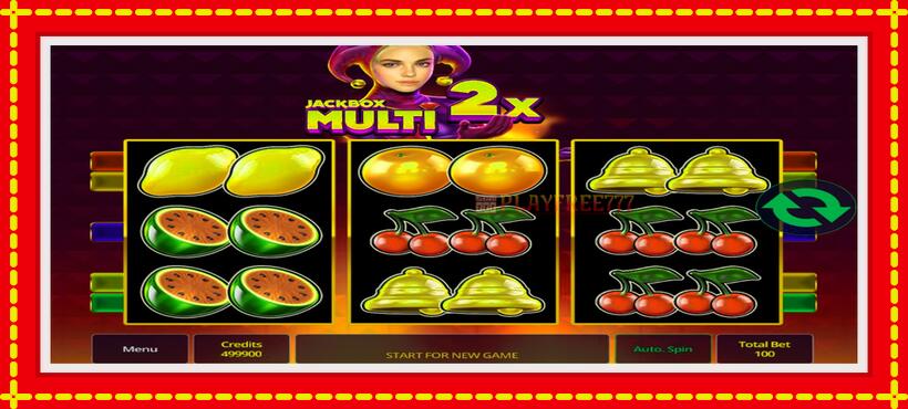 Slot machine Jackbox Multi with access to free game online, picture 2