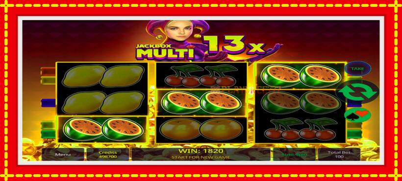 Slot machine Jackbox Multi with access to free game online, picture 3