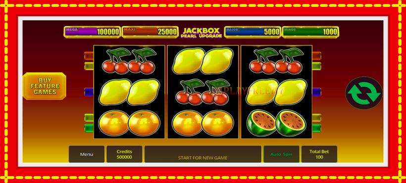 Slot machine Jackbox Pearl Upgrade with access to free game online, picture 2