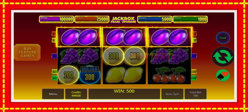 Slot machine Jackbox Pearl Upgrade with access to free game online, picture 3