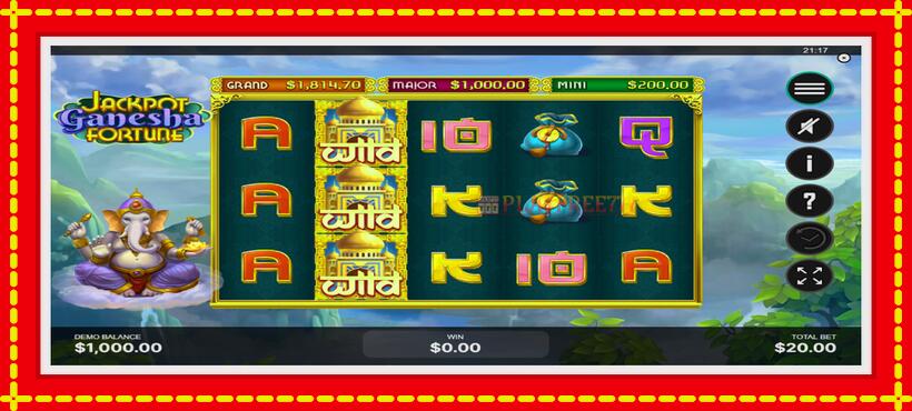 Slot machine Jackpot Ganesha Fortune with access to free game online, picture 2