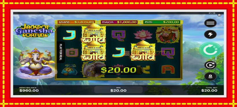 Slot machine Jackpot Ganesha Fortune with access to free game online, picture 4