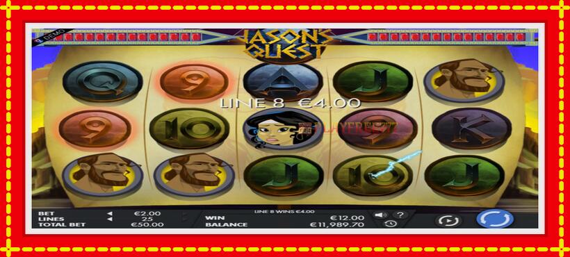 Slot machine Jason’s Quest with access to free game online, picture 3