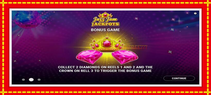 Slot machine Jazz Jam Jackpots with access to free game online, picture 1