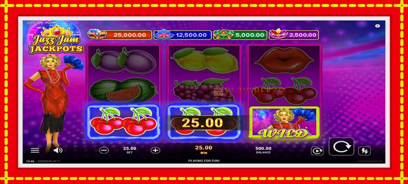 Slot machine Jazz Jam Jackpots with access to free game online, picture 3