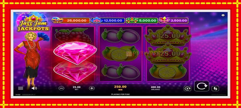 Slot machine Jazz Jam Jackpots with access to free game online, picture 4