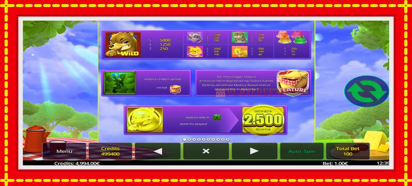 Slot machine Jelly Hunter with access to free game online, picture 5