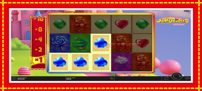 Slot machine Jellycious DoubleMax with access to free game online, picture 3