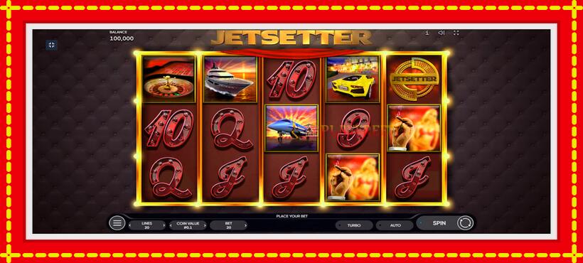 Slot machine Jetsetter with access to free game online, picture 1