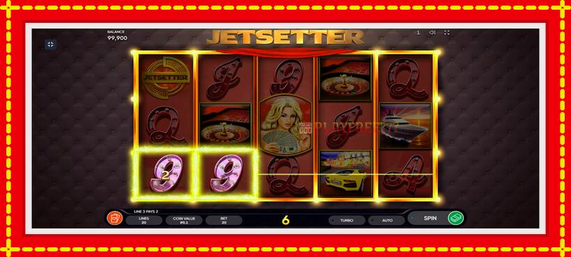 Slot machine Jetsetter with access to free game online, picture 2