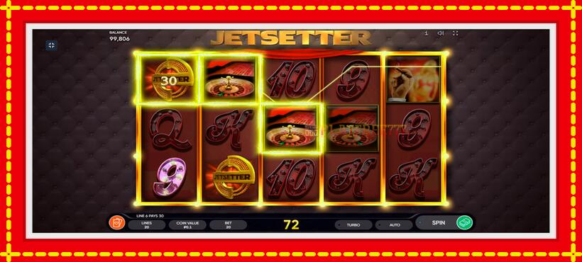 Slot machine Jetsetter with access to free game online, picture 3