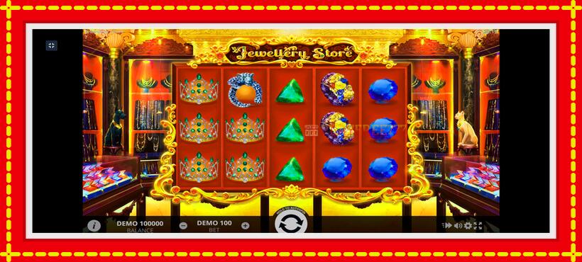 Slot machine Jewellery Store with access to free game online, picture 1