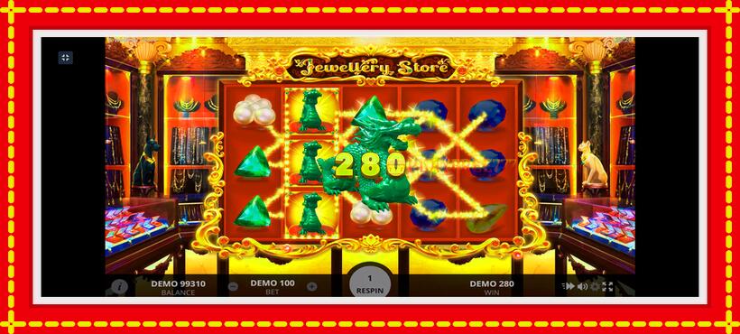 Slot machine Jewellery Store with access to free game online, picture 3