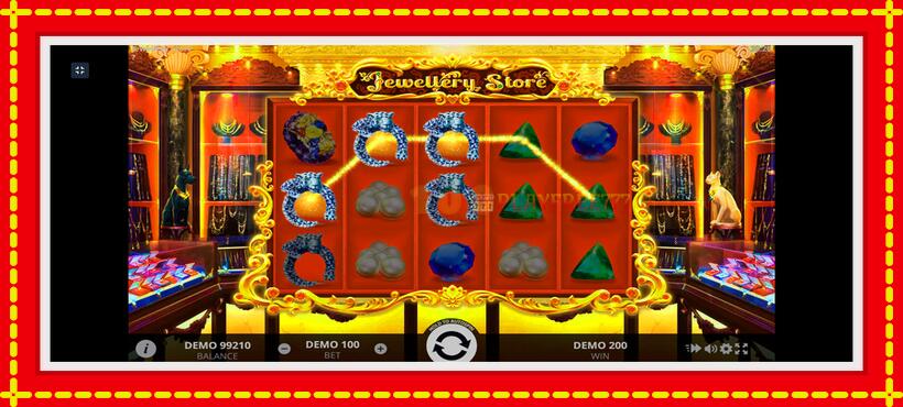 Slot machine Jewellery Store with access to free game online, picture 4