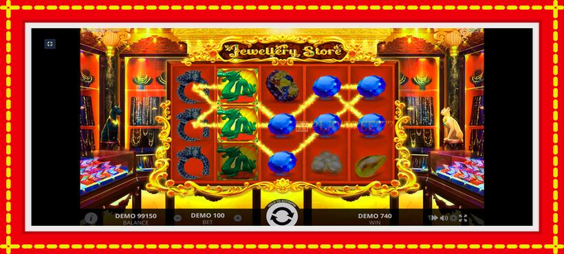 Slot machine Jewellery Store with access to free game online, picture 5