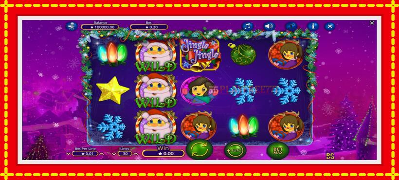 Slot machine Jingle Jingle with access to free game online, picture 2