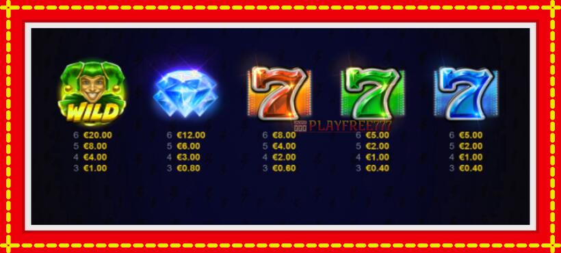 Slot machine Joker Fortune Blitz 2 with access to free game online, picture 5