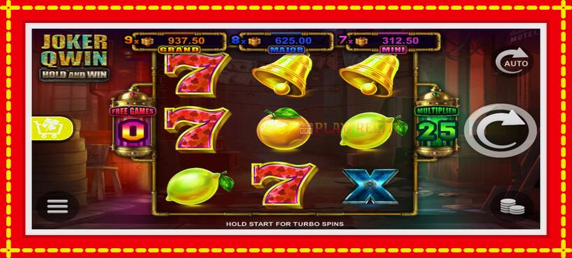 Slot machine Joker Qwin - Hold and Win with access to free game online, picture 1