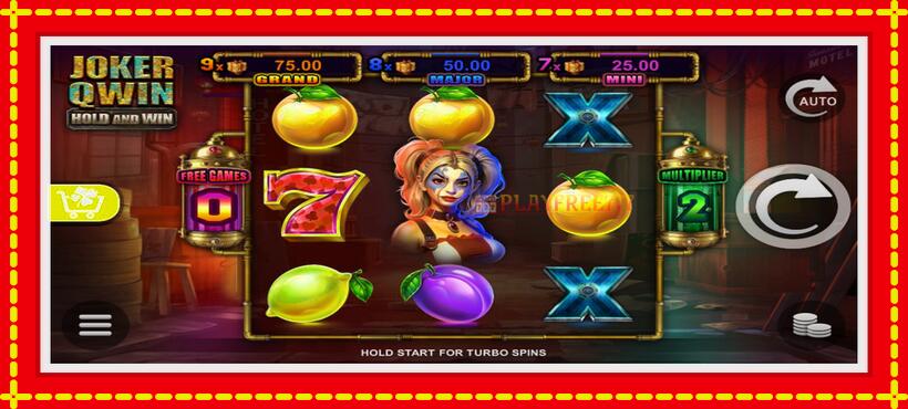 Slot machine Joker Qwin - Hold and Win with access to free game online, picture 2