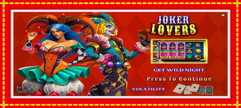 Slot machine Jokers Lovers with access to free game online, picture 1