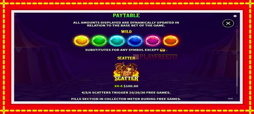 Slot machine Jokers Pyromania with access to free game online, picture 6